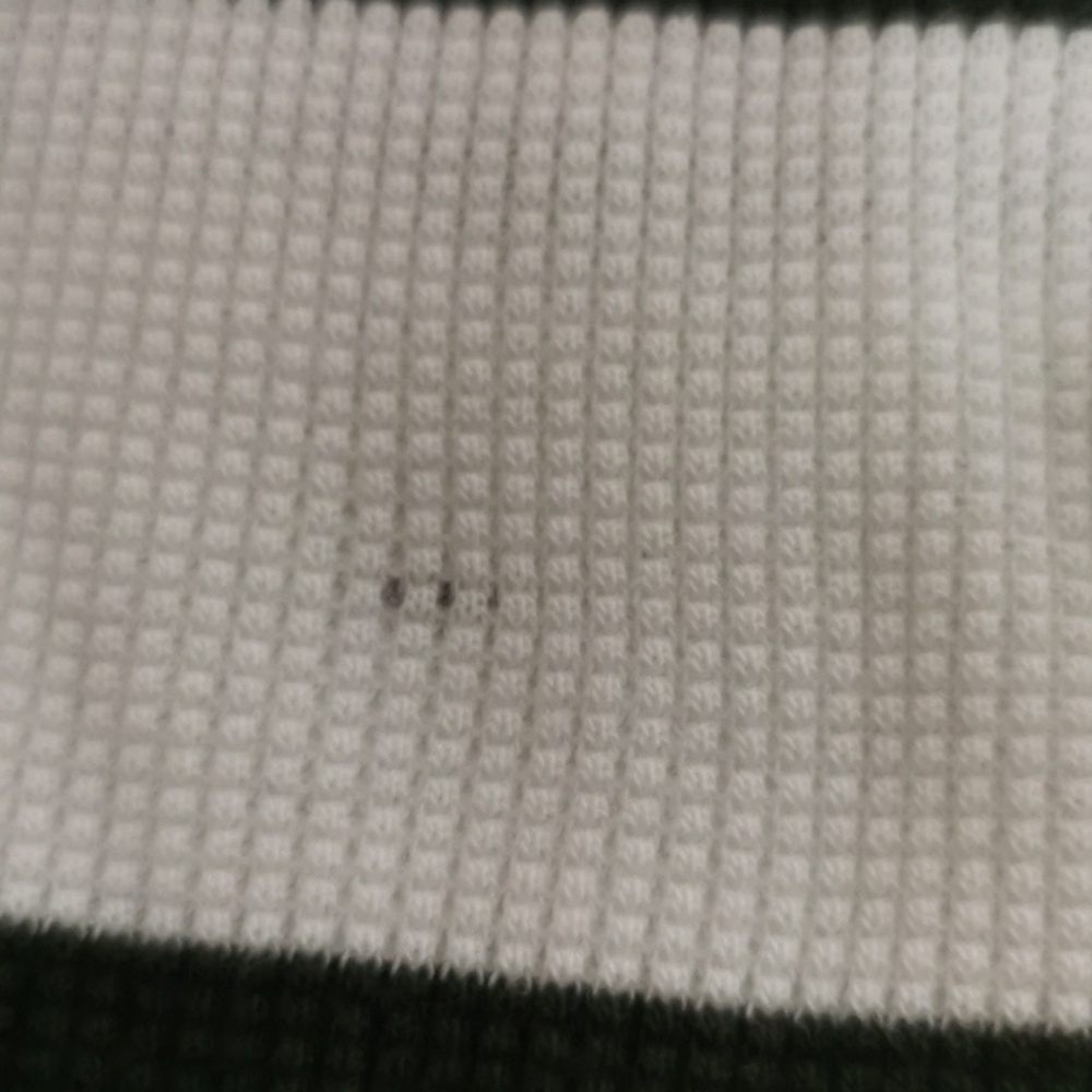 Banana Republic White and Black Striped Long Sleeve Shirt - Picture 6 of 6